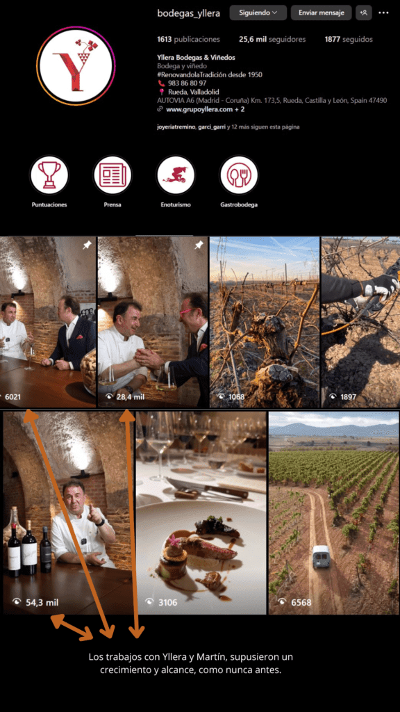 Vídeo entrevista de Martín Berasategui Caso de éxito de Gastrobodega Martín Berasategui, realizando la producción de una serie de entrevistas y vídeo promocional en Yllera