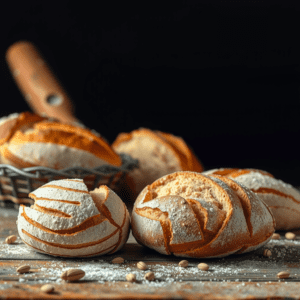 magen de la media maratón con branding de Pan Mayado en el entorno urbano.